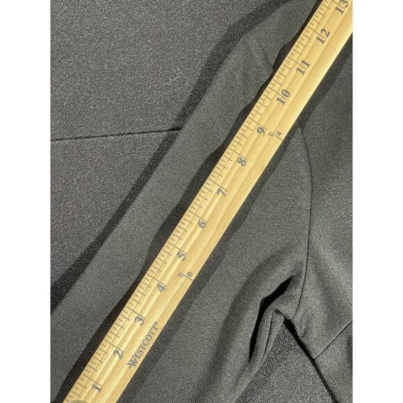 Halogen Dress Women's XS Black Stretch Split V-Neck Short Sleeve‎ Loose Fit Mod - Picture 8 of 10